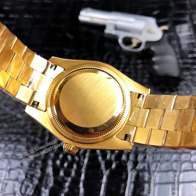 勞力士複刻手錶 Rolex星期日曆型daydate系列 36mm 全自動機械機芯女士腕表  gjs1862